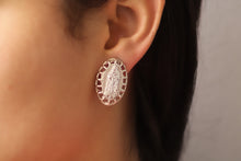 Load image into Gallery viewer, Silver Virgin Earrings
