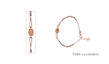 Load image into Gallery viewer, Bracelet with stones and religious pulse

