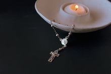 Cargar imagen en el visor de la galería, Small Silver Rosary
